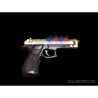 LED 9 MM PLAY GUN WITH LIGHTS AND SOUND (1 PIECE)