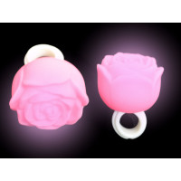 NON-FLASHING PINK ROSE RING (1 PIECE)
