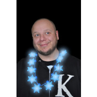 LED SNOWFLAKE NECKLACE (1 PIECE)