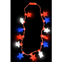 RED/WHITE/BLUE STAR NECKLACE