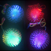 URCHIN BALL FLASHING NECKLACE (1 PIECE)