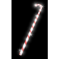 23" LED FLASHING CANDY CANE WAND (1 PIECE) 