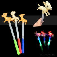 12.5" ASSORTED STYLE DOG WAND (1 PIECE)