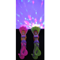 LED DISCO WAND WITH MERMAID HANDLE (1 PIECE)