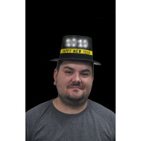 2019 LED LIGHT UP TOP HAT (1 PIECE) 