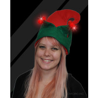 LED FLASHING ELF HAT (1 PIECE)