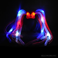 LED TENTACLE LED BOPPERS WITH POLKA DOT BOW (1 PIECE)