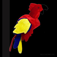 PLUSH PARROT HAT (1 PIECE)