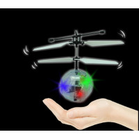 FLYING HOVER PROPELLER BALL WITH LED FLASHING LIGHTS (1 PIECE)