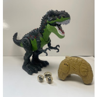 LED FLASHING WALKINGT-REX WITH SOUND AND FIRE BREATHING WATER VAPOR EFFECT (1 PIECE) 