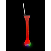 ASSORTED COLOR 24OZ LED YARD GLASS (1 PIECE)