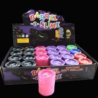 ASSORTED COLOR SLIME BARRELS  (1 PIECE)