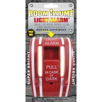 NOVELTY FIRE ALARM LIGHT SWITCH (1 PIECE)