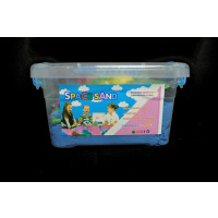 LARGE TUB OF MAGIC PLAY SAND W/TOYS (1 PIECE)
