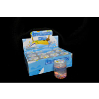 ASSORTED COLOR SLIME WITH MERMAID TAIL AND GLITTER (1 PIECE)