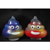 UNICORN POOP SHAPED EMOJI SLIME 12/DISPLAY 