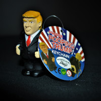 TRUMP POOP KEY CHAIN