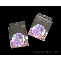ULTRA CLEAR BALLOON WITH LED STRING LIGHTS  (1 SET)