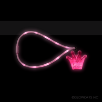 PRINCESS CROWN LED LANYARD (1 PIECE)