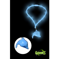 DOLPHIN FLASHING LANYARD - BLUE (1 PIECE)