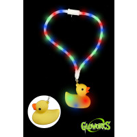 YELLOW DUCK FLASHING LANYARD (1 PIECE)