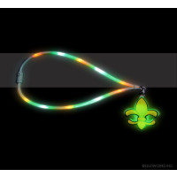 MARDI GRAS FLASHING LANYARD (1 PIECE)