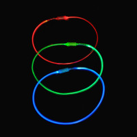 FLASHING NEON COLOR NECKLACE ASSORTED (1 PIECE) 