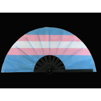 24" XL PRIDE HAND FAN   (1 PIECE)