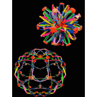 NON-FLASHING ASSORTED COLOR 18" LARGE  EXPANDABLE BALL (1 PIECE)