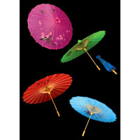 CHINESE CRAFT UMBRELLA - WEATHER PROOF (1 PIECE)