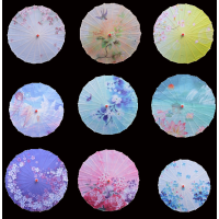 PRINTED CHINESE CRAFT UMBRELLA - WEATHER PROOF (1 PIECE)