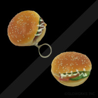 ASSORTED STYLE CHEESEBURGER SANDWICH SQUISHY (1 PIECE)