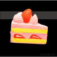 2.5"  SLOW RISING SQUISHY  CAKE SLICE ( 1 PIECE)