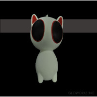 6.0" SLOW RISING SQUISHY CAT WITH LARGE EYES ( 1 PIECE)