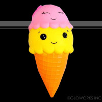 8.5" SLOW RISING DOUBLE SCOOP ICE CREAM CONE (1 PIECE)