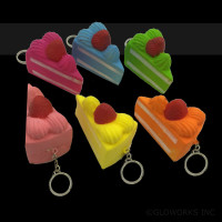 ASSORTED COLOR PIE SLICE SQUISHY (1 PIECE)