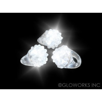 FLASHING RING - BUMPY SHAPED - BRIGHT WHITE (1 PIECE)