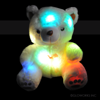 16" ULTRA PLUSH LED TEDDY BEAR (1 PIECE)