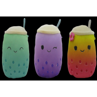 8" ASSORTED BOBA SQUISHMALLOW PLUSH (1 PIECE)