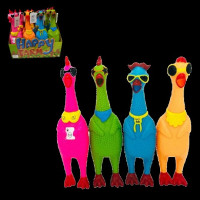 12" ASSORTED STYLE SHRILLING CHICKEN 