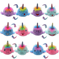 REVERSIBLE PLUSH NARWHAL