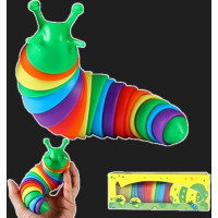 RAINBOW FIDGET SLUG (1 PIECE)