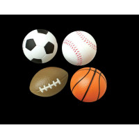 3" DEFLATED SPORTS BALLS (1 PIECE)