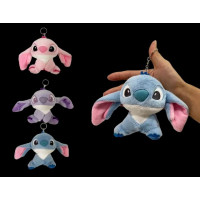 4" ASSORTED COLOR PLUSH ALIEN KEYCHAIN (1 PIECE) 