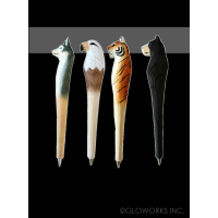 HAND CARVED WOODEN PENS (1 PIECE)