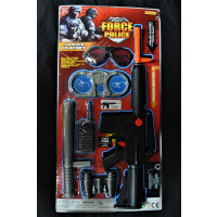 POLICE FORCE TOY GUN SET 