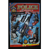 POLICE FORCE TOY GUN SET