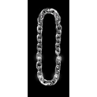 LED SILVER LINK CHAIN NECKLACE (1 PIECE)