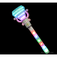 MULTI-COLOR SPINNING DIAMOND WAND WITH LED HANDLE (1 PIECE)