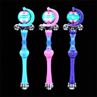 PRINCESS SPINNING LED WAND (1 PIECE)